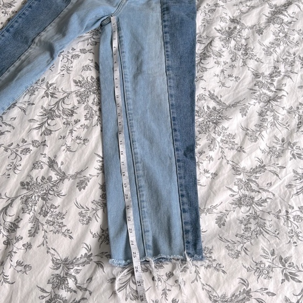 PacSun Two Panel High Waisted Straight Leg Jeans - Picture 9 of 9